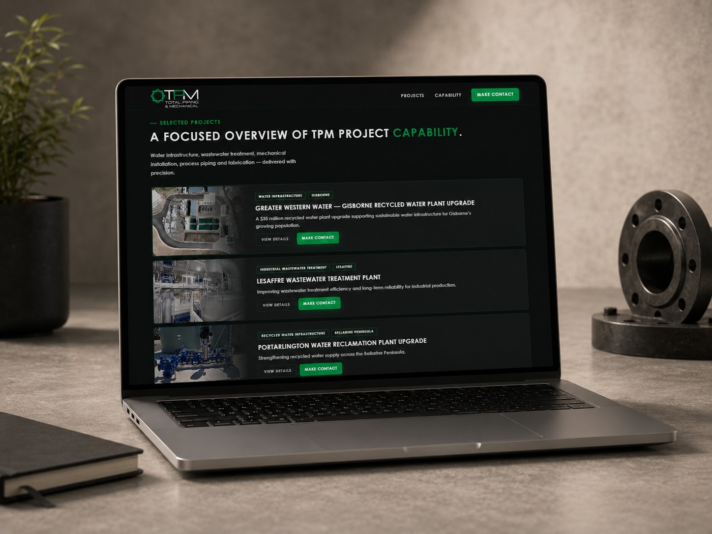Total Piping & Mechanical Project Showcase Landing Page gallery image 3